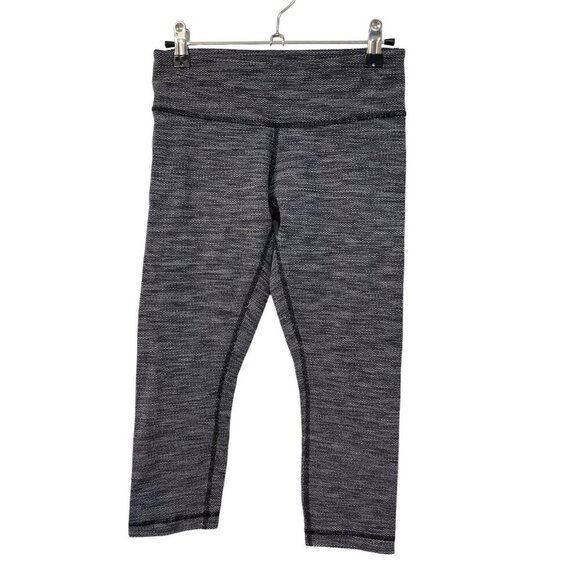 Lululemon Capri Shorts Leggings Gray Size 4 - Picture 1 of 5